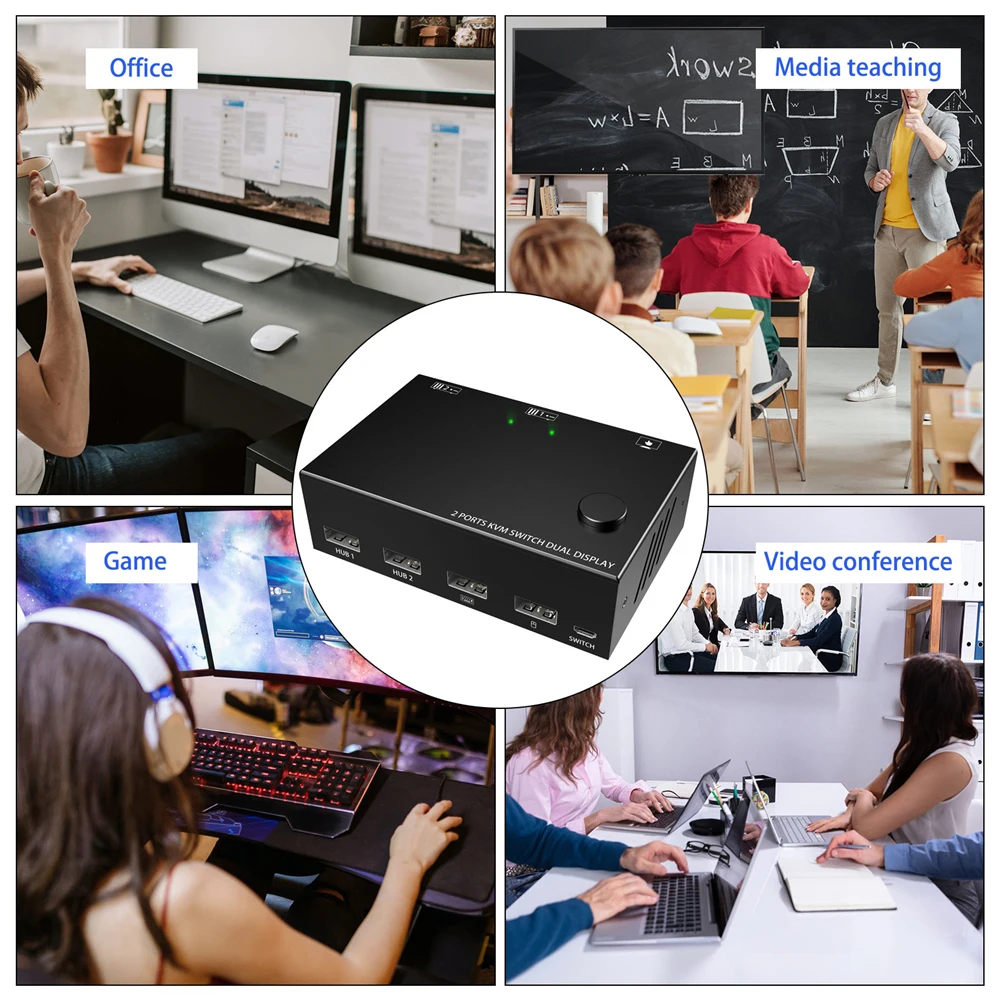 HDMI ȣȯ KVM   ó  ǻ, Ʈ ,  Է ÷, ̹ ʿ, 60Hz, 2 in 2 out