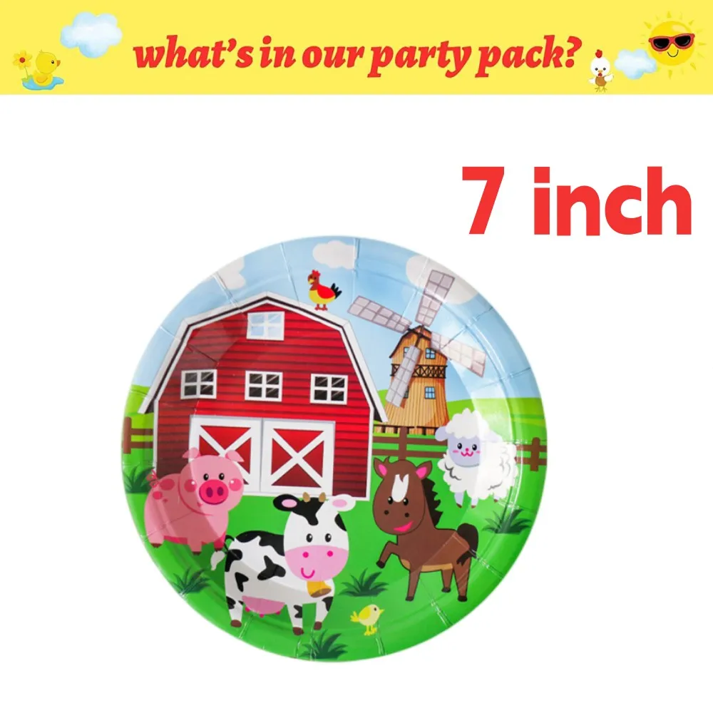 Plates-7inch-10Pcs
