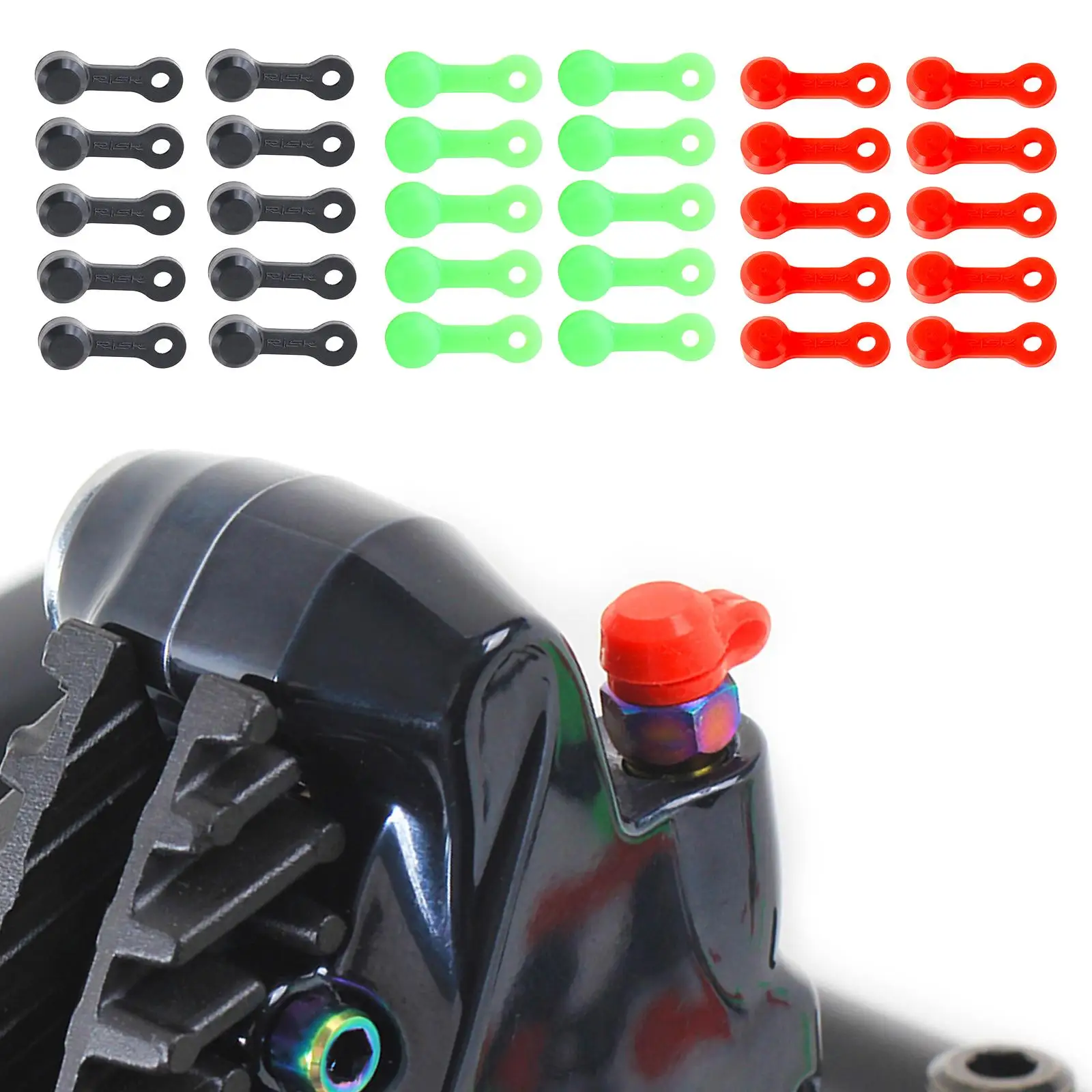 

10 шт. велосипедный автомобильный тормозной насос Пылезащитная крышка слив масла винтовая крышка тормозной суппорт