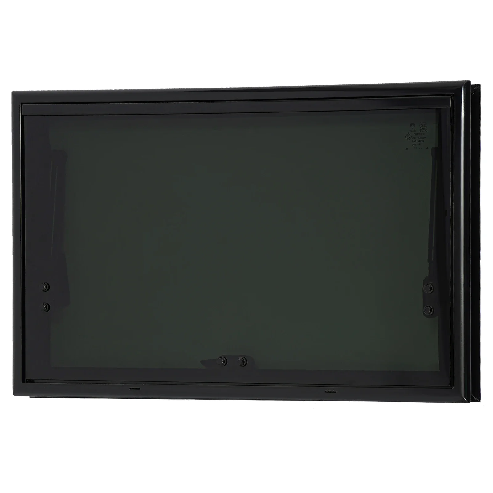 500 x 300 mm RV-Aussteckfenster mit abgerundeten Ecken und geraden Ecken aus gehärtetem Glas für Wohnmobile, Wohnwagen, Wohnmobile, mit Bildschirm – Detail 21