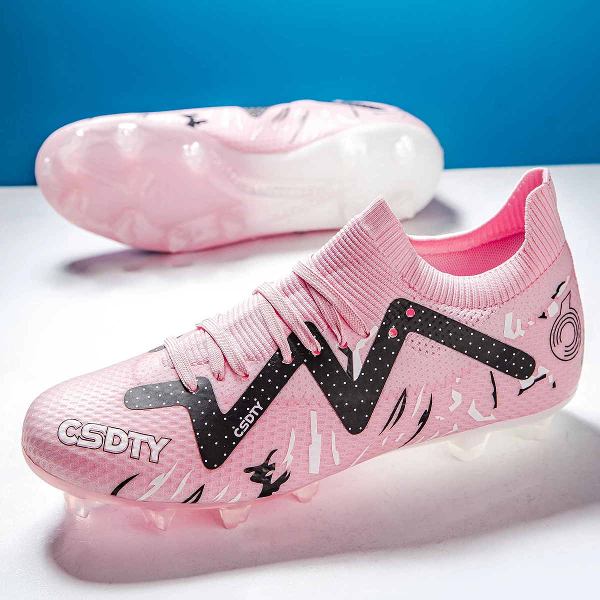 Men's football shoes FG/AG stud outdoor sports training shoes and competition artificial turf