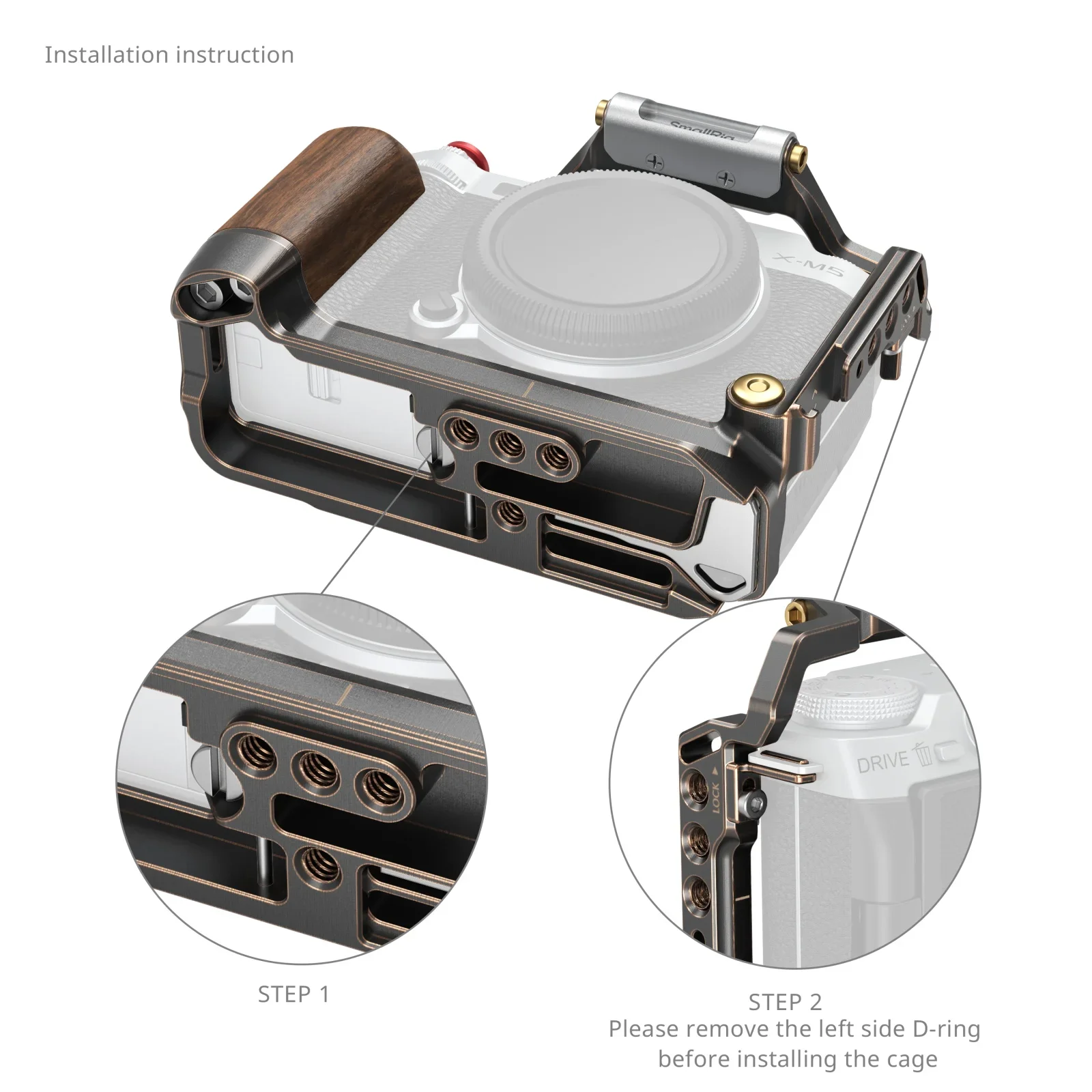 美品特価FUJIFILM X-M5 SmallRigリグ&予備バッテリー付き SmallRig新製品】 FUJIFILM X-M5用ケージキットが先行予約受付中