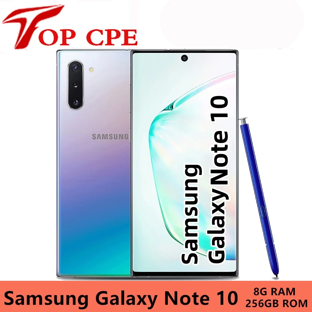 Samsung Galaxy Note 10 Plus Note10+ Duos N975FD Dual Sim Global Version  12GB 256/512GB 6.8 Exynos 4G LTE Original Cell Phone - AliExpress