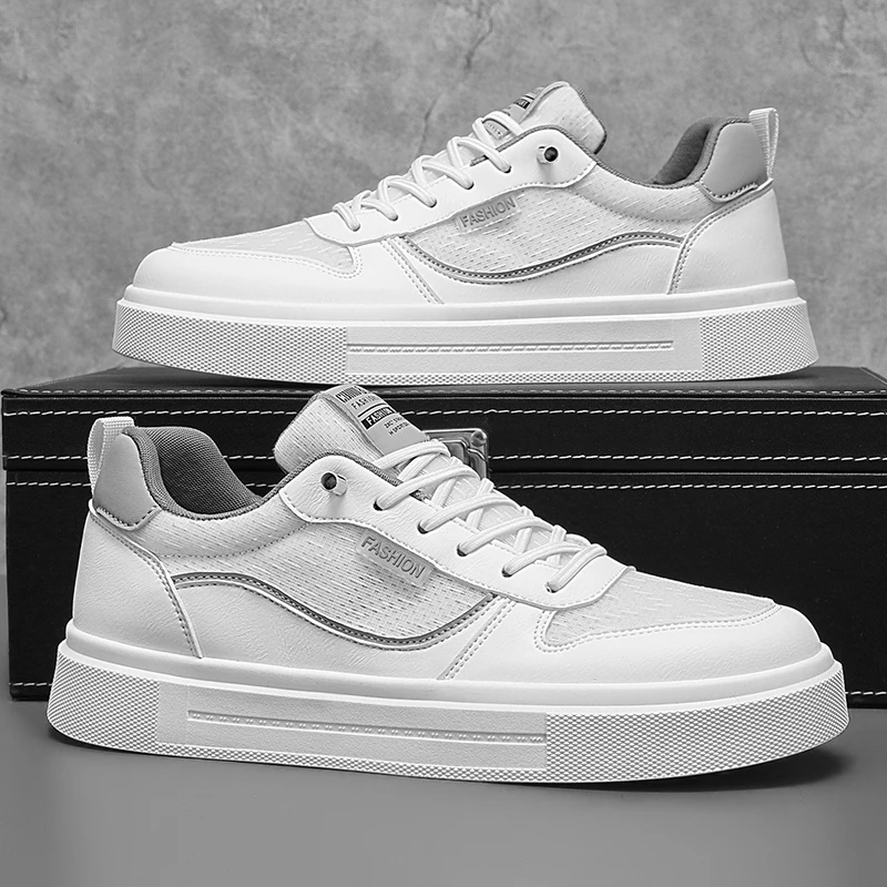 Scarpe da skate estive da uomo in mesh traspirante_voghion.com