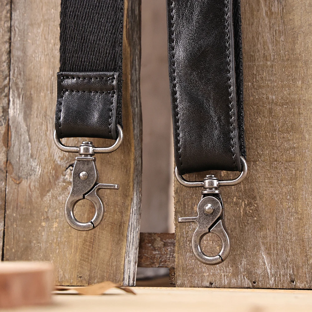 Leather bag strap adjustable crossbody bag straps spare replacement long bag strap genuine leather handles for bags