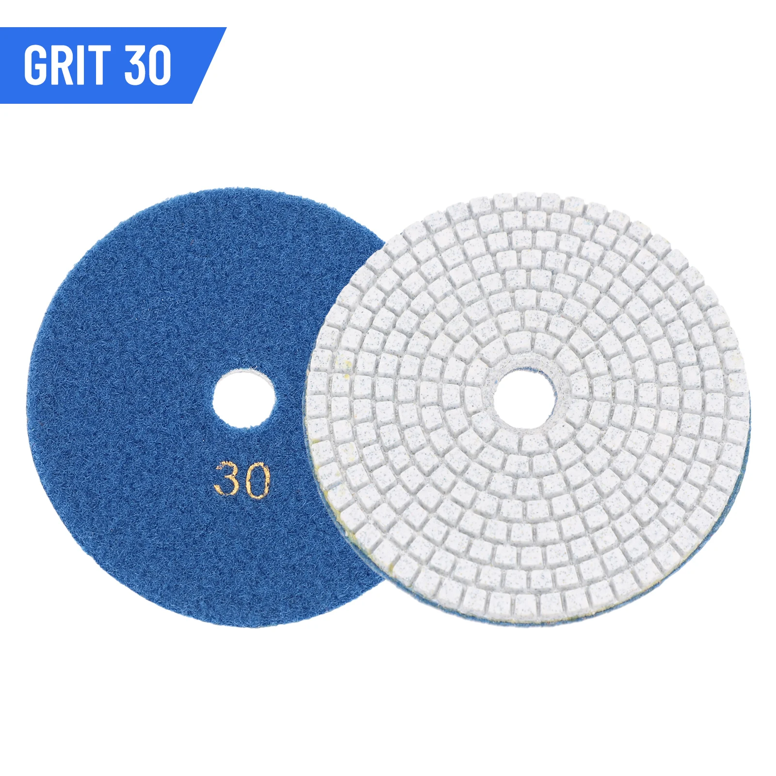 

Brand New Home Polishing Pad 125mm 5Inch For Granite Granite Grinding Limestone Marble Transition Tool Dry/wet