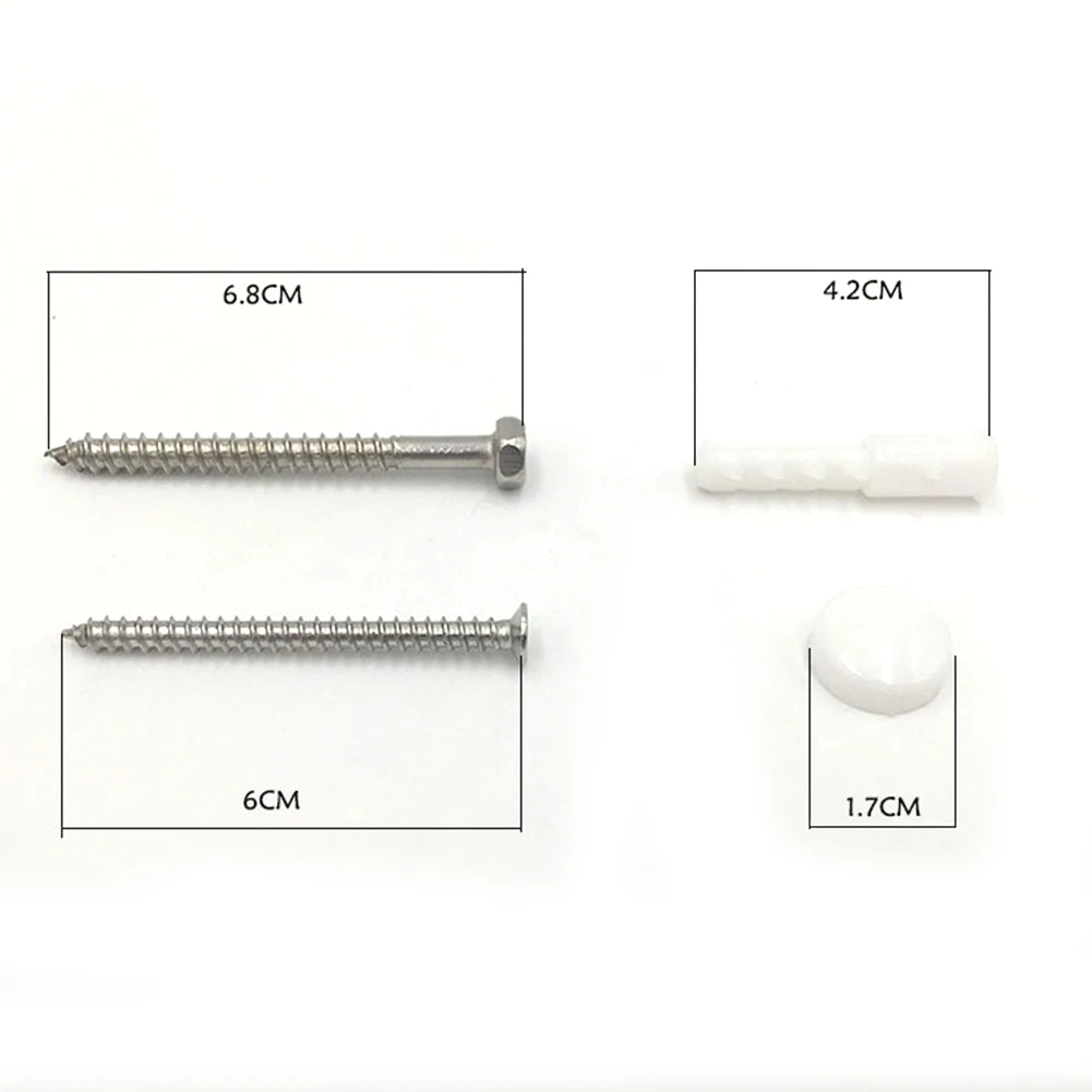 Bathroom Pan Bidet Fixing Kit Bolts Toilet Foot Mounting Screws L-type Screws Bolts Toliet Hardware Accessories