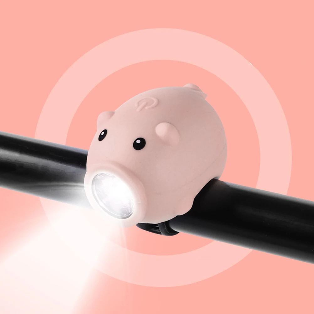 Lampe LED Rechargeable USB Pour Trottinette/enfant - 280 Lumens, 5 Klaxons - Pour Vélo, Poussette, Jouet