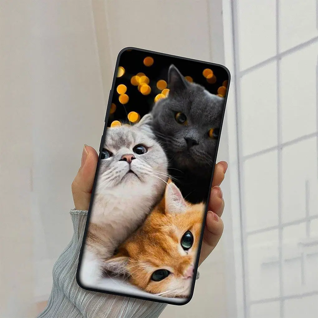 Meow Eyes Kitten Cat Soft Phone Case Cover