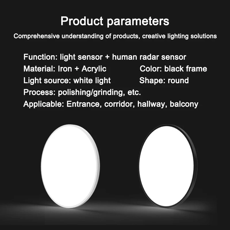 Modern Ultra Thin LED Light Round Waterproof Bathroom Balcony Bedroom LED Lighting Kitchen Aisle Corridor Ceiling Lamp Fixtures pendant ceiling lights