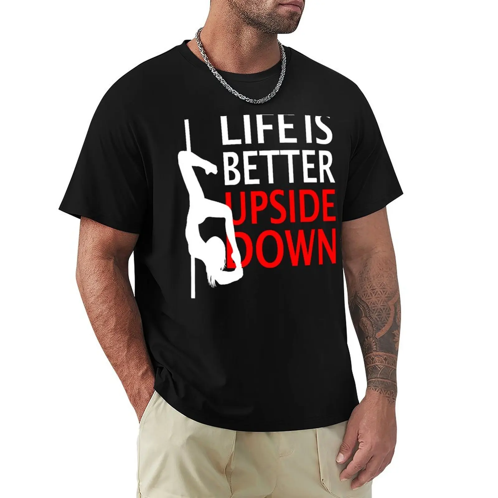 

Pole Dance Teacher Poledance Gift Idea T-Shirt cute tops plain t shirt men