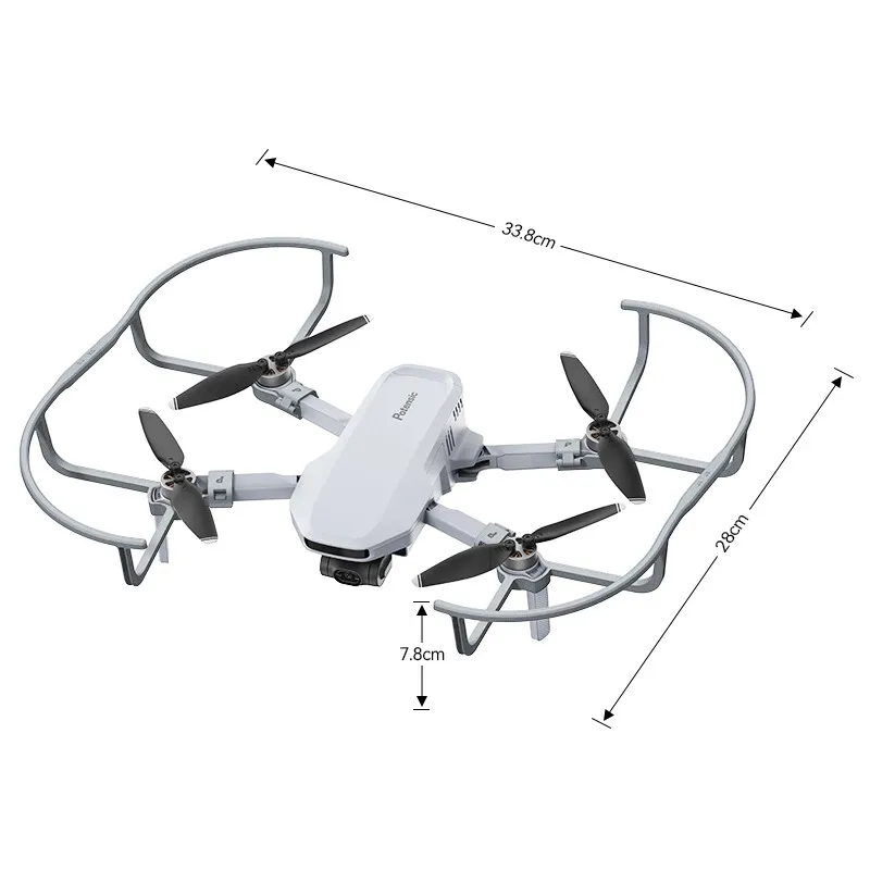 Protections d'hélice pour drone Potensic ATOM - Gris clair