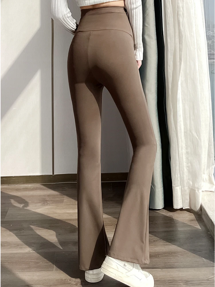 Maternity Leggings Yoga Flared High-waisted Trousers for Pregnant Women women leggings maternity leggings