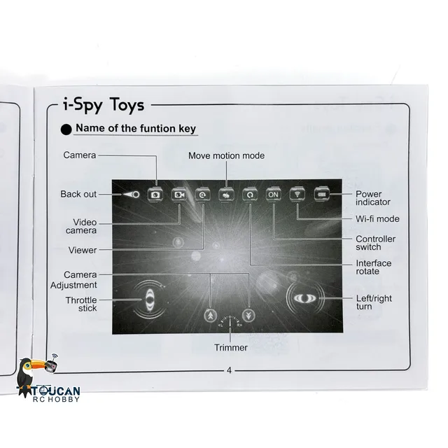 RTR Mini RC Spy Ship Picket Boat with Camera Video Wi-Fi Connected Phone Control Toys Model Gift for Boys TH23980 6