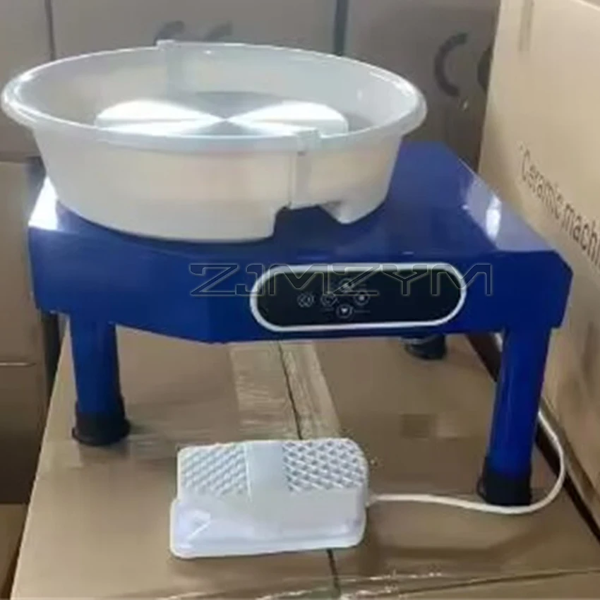 350W LCD Electric Pottery Wheels Forming Machine DIY Turning Ceramic Forming Machine Household Children Ceramic Drawing Machine