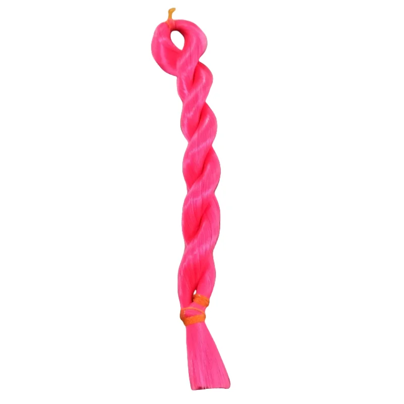 60cm DIY Puppenhaarbaum aus weicher Seide, hitzebeständig, für BJD-Puppen-Haartransplantation – Detail 11