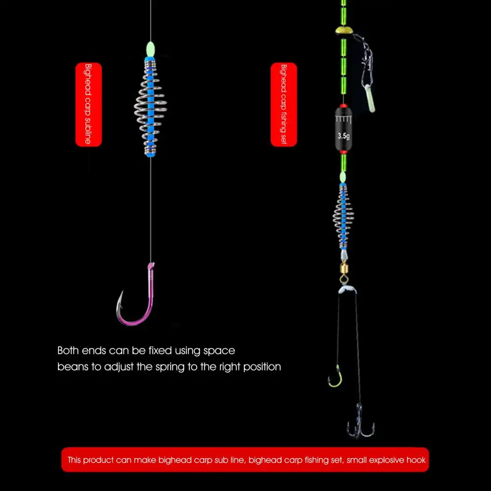 

Sturdy Lightweight Professional Bait Leader Fishing Bait Spring Holder Portable Fishing Bait Spring Fishing Supplies