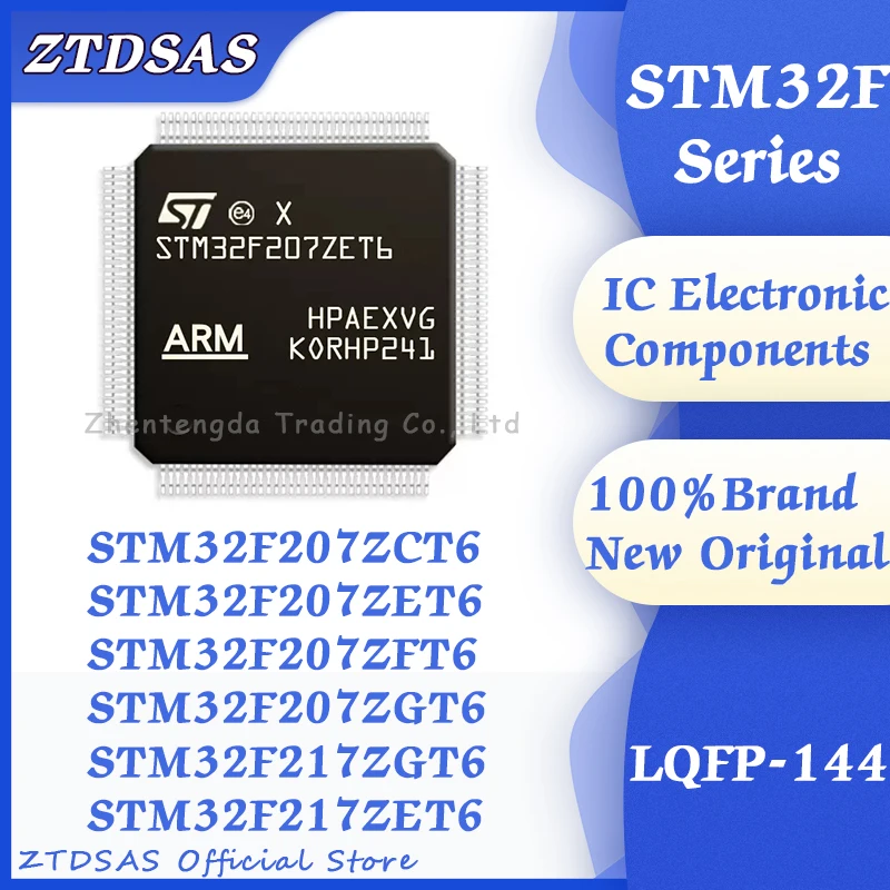 STM32F207ZCT6-STM32F207ZET6-STM32F207ZFT6-STM32F207ZGT6-STM32F217ZGT6 ...