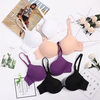 Women Low Cut Push Up Bra Sexy Backless Underwear Deep V Cross Back Bras Female Breathable Intimates Seamless Convertible Bra - Image 4