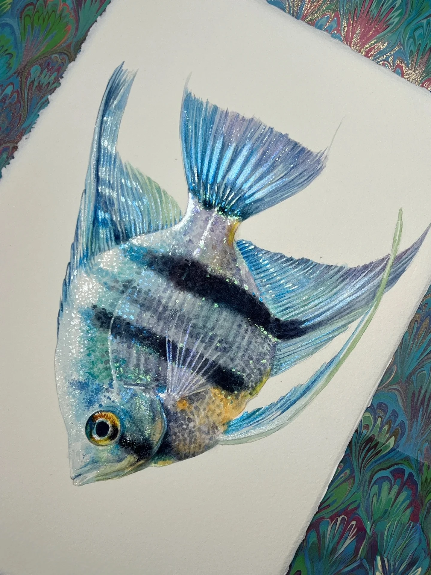 24-Color Pearlescent Watercolors 3