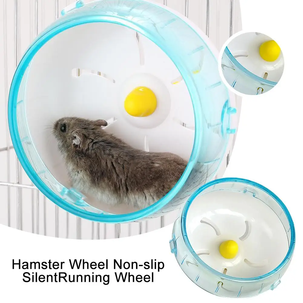 12-21,5cm Hamster-Laufrad Rutschfest Geräuscharm Sport-Übungsrad Verschleißfest Wasserdicht Haustierzubehör – Detail 7