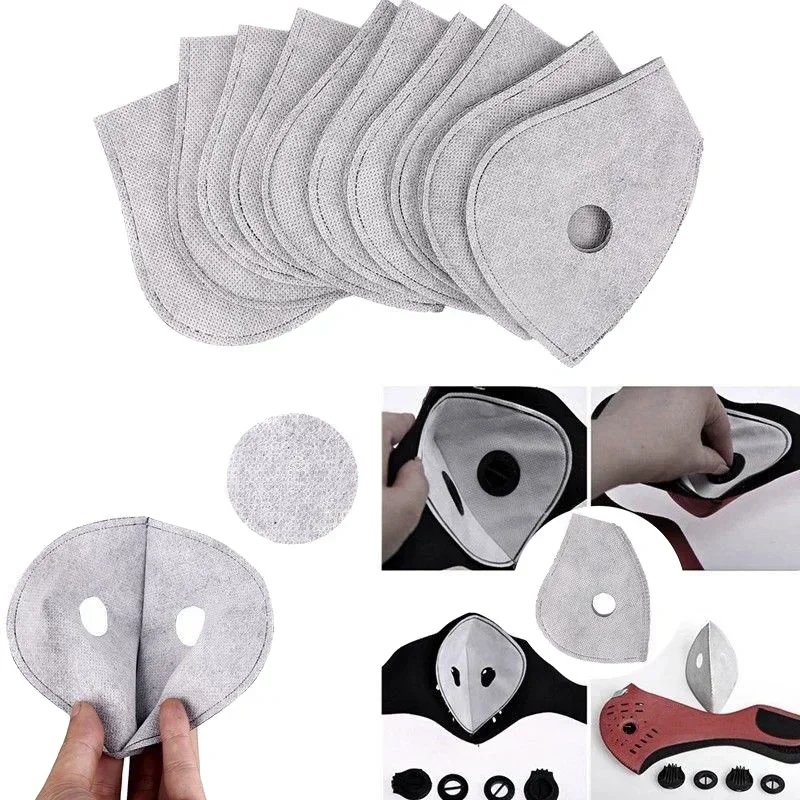 Breathable Movement Containing Activated Carbon PM 2.5 Anti-pollution Bike Mask 5/10pcs-face mask