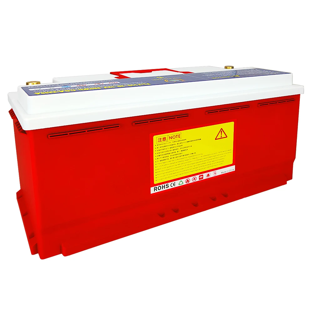 FLY110-20 LiFePO4 battery 12V 120AH 1440Wh CCA2300A With Jump Starter Protection Automobile 12v lithium battery LiFePO4