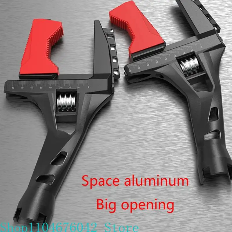 5asd Faucet & Sink Wrench Plumbing Wrench Basin Multi-purpose Tool for Toilet Bowl/Sink/Bathroom