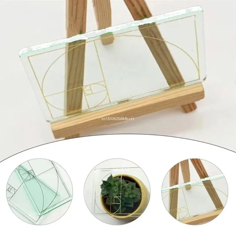 아티스트 디자이너 건축가 Dropship을 위한 아크릴 눈금자 골더 비율 수정 도구