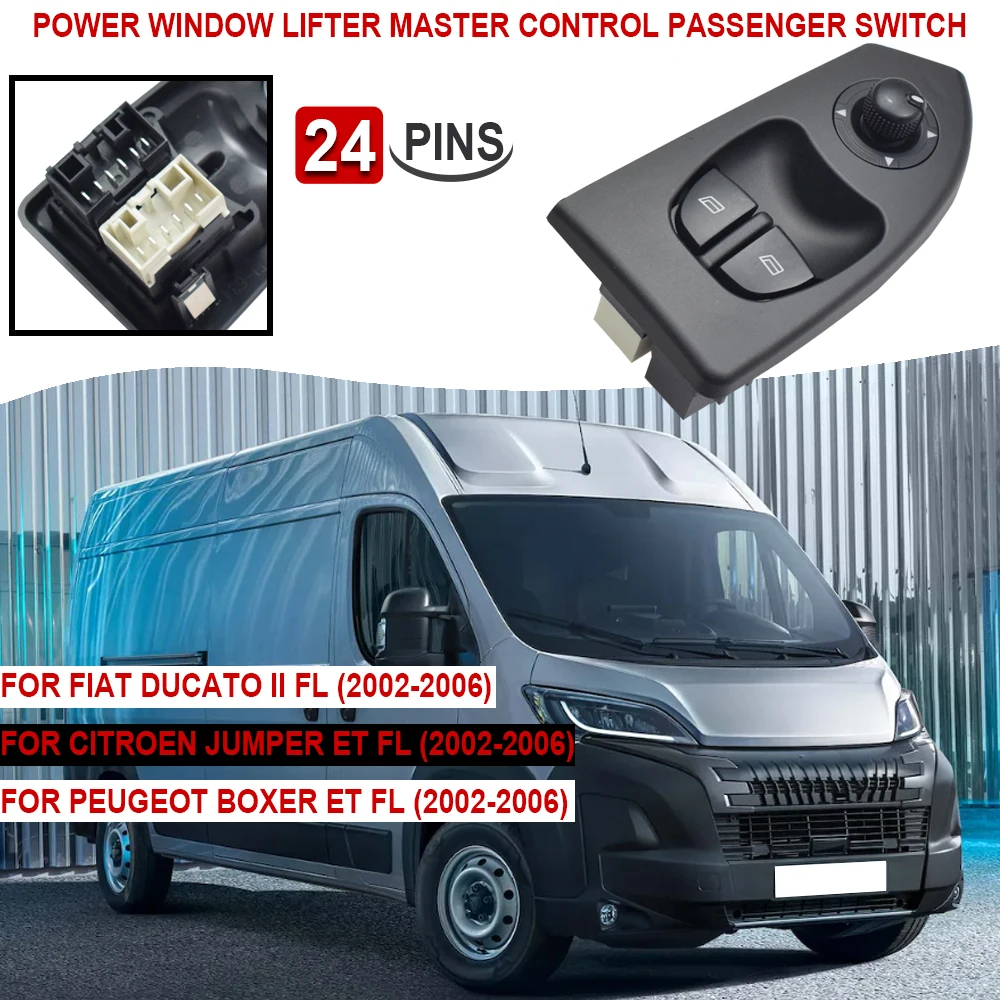Pulsante Alzacristalli Fiat Ducato