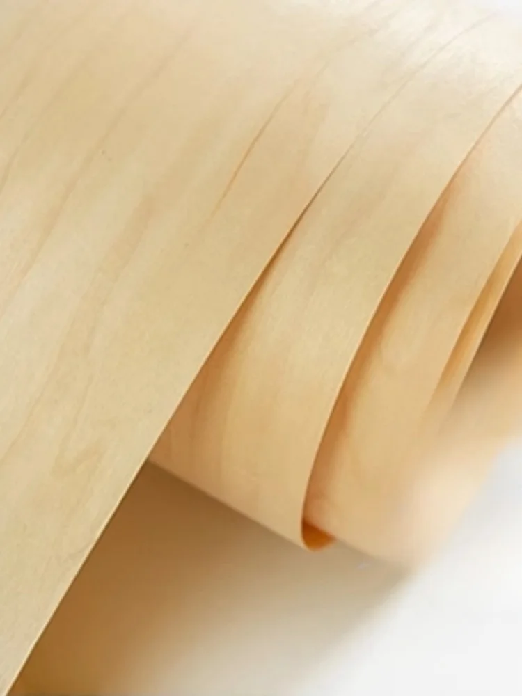 Natural Maple Pattern Solid Wood Veneer Musical Instrument Decoration Veneer L 2-2.5Meters/pcs Width 58cm T 0.3mm wood veneer