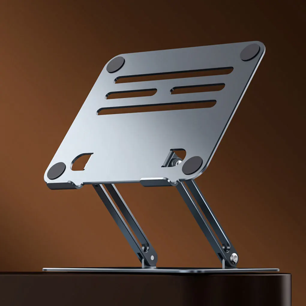 

Foldable Laptop Stand Adjustable Angle Stable And Durable Suitable For All Kinds Of Tablets