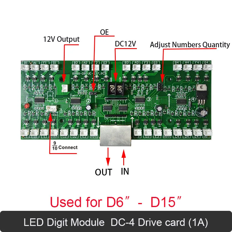 CARTE PILOTE LED PPW-LE32GX-0 (A) REV0.4 pour télé TOSHIBA 32EL934G EUR