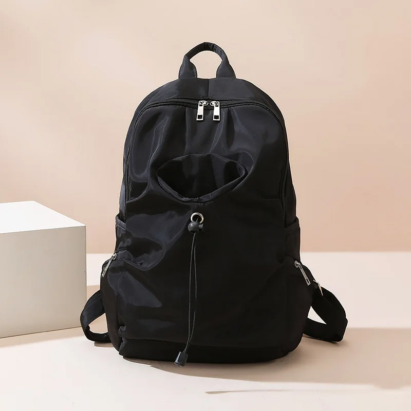 

Мужской рюкзак, новинка 2024, черный многофункциональный деловой рюкзак для ноутбука, водонепроницаемый нейлоновый мужской рюкзак, повседневная сумка