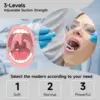 Vacuum Tonsil Stone Remover Tool Built-In LED light  8 Suction Modes Anti Bad Breath Oral Irrigator&Tongue Coating Scraper 3