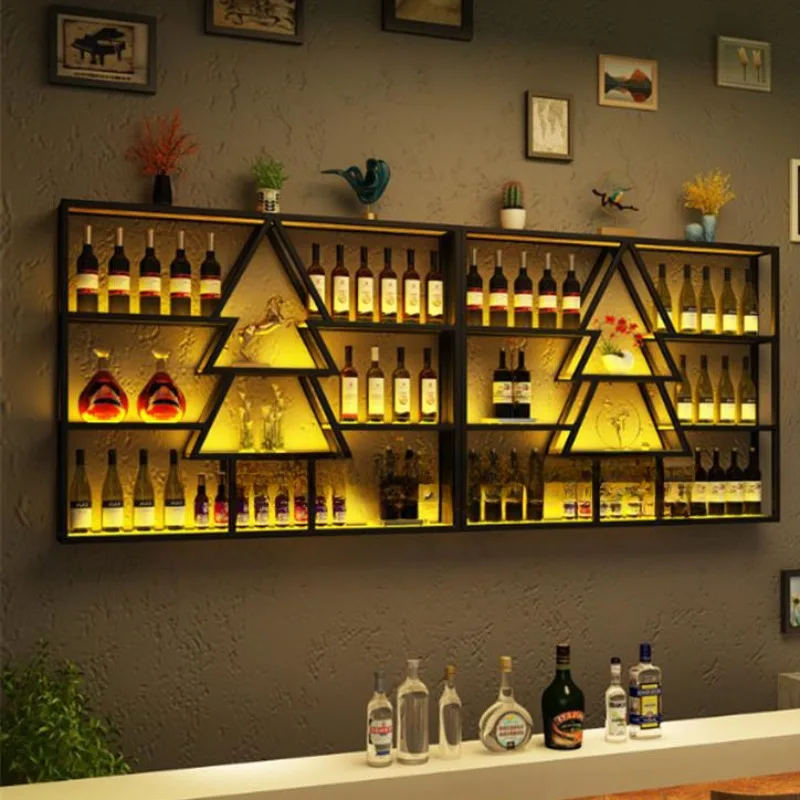 Luxury Bar Cabinet Organizer Scaffale Da Caffè Scaffale Da Cucina Portabicchieri Vetrina Vetrina Vetrina Vetrina Mobili Vetrina Licores