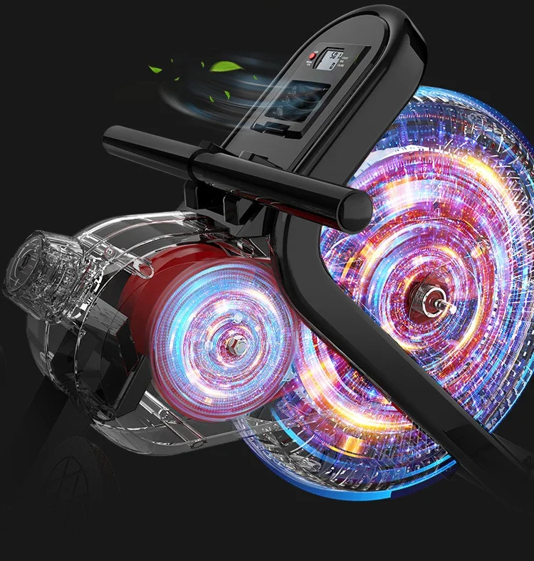 Wind Magnetic Rowing Machine Rowers Cardio Gym Fitness Equipment Air Rowing Machine