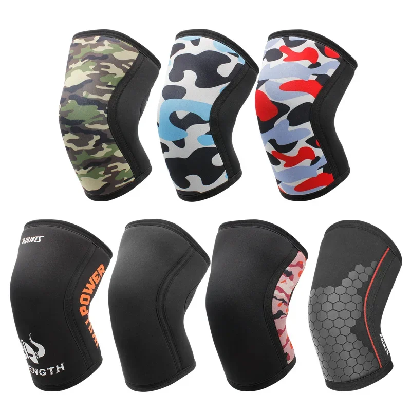 Premium 7mm Neoprene Knee Sleeve for Weightlifting and Crossfit Training
