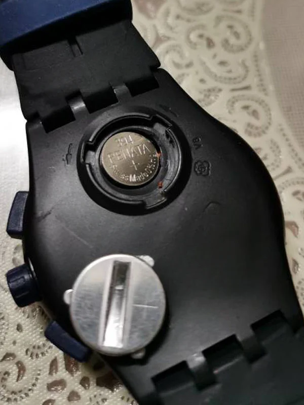 Swatch Swiss Swatch Watch Parts Battery Cover Swatch Watch Replace