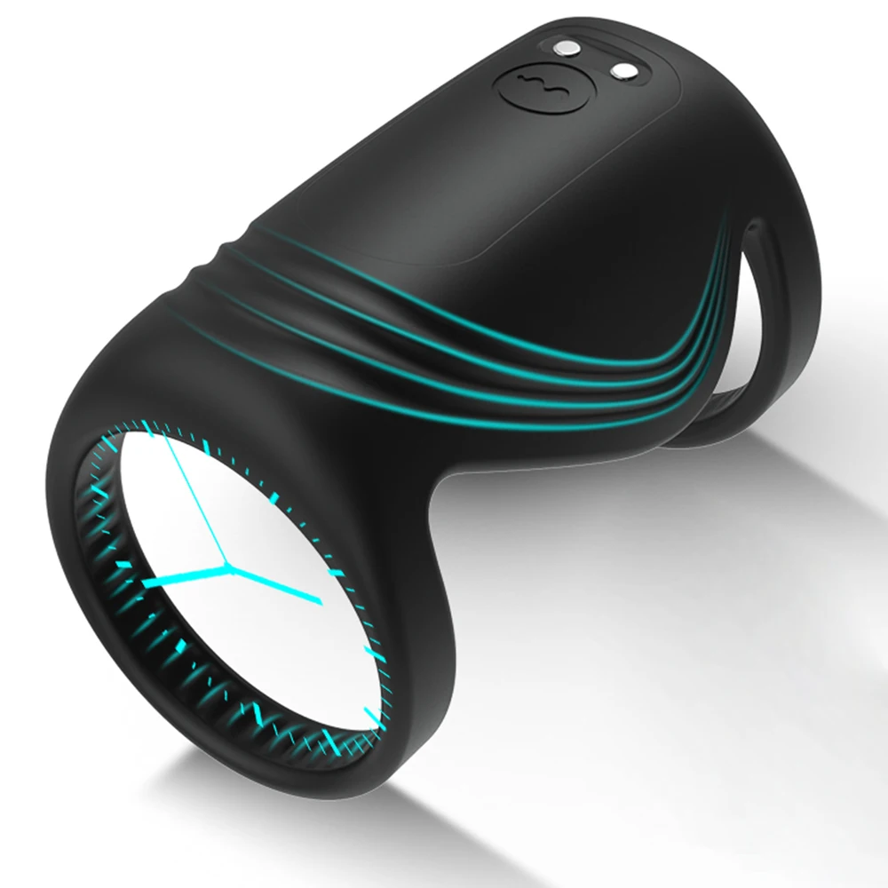 Bluetooth Penis Vibrator for Men Masturbator Sex Machine Penis Delay Trainer Cock Ring Glans Massager Male Sex Toys for Adult