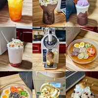 Machine à crème glacée électrique, comptoir de Milkshake, Portable, petite Machine à crème glacée molle, Machine à Smoothie de boissons 6