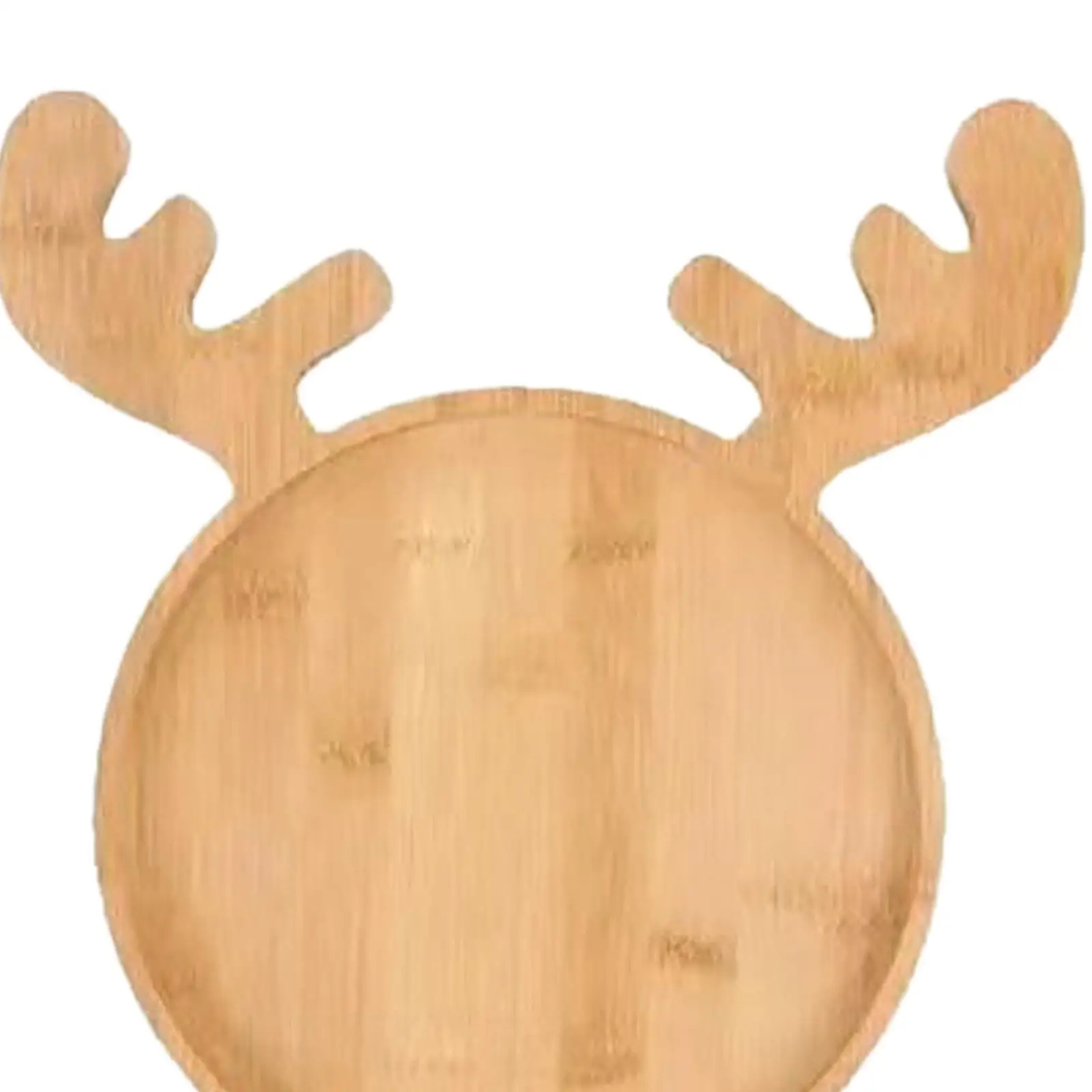 Wood Serving Tray Xmas Decor Festivals for Snack Fruit Appetizer Table