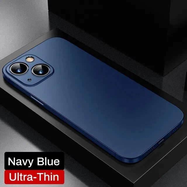 Nueva funda de teléfono mate ultrafina para Iphone 11 12 13 14 15 16 Plus Pro Max Mini X Xr XsMax fundas ajustadas
