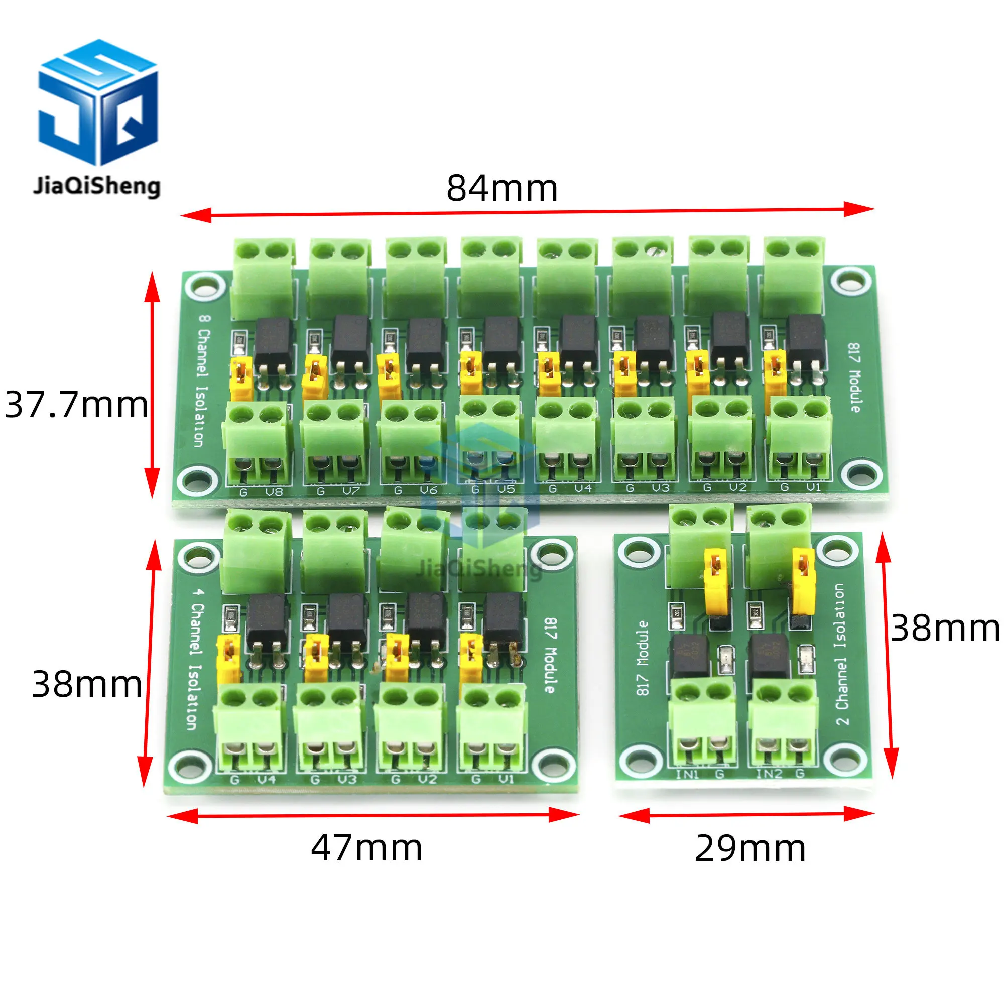 Modulo Optocoupler PC817 4 Canali - Isolamento Elettrico, 3.6-30V, Per Controllo E Conversione - Foto 6