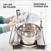 5000W Fully Automatic Multi-function Electromagnetic Heating Ball Popcorn Machine, Gas Heating Popcorn Machine 4