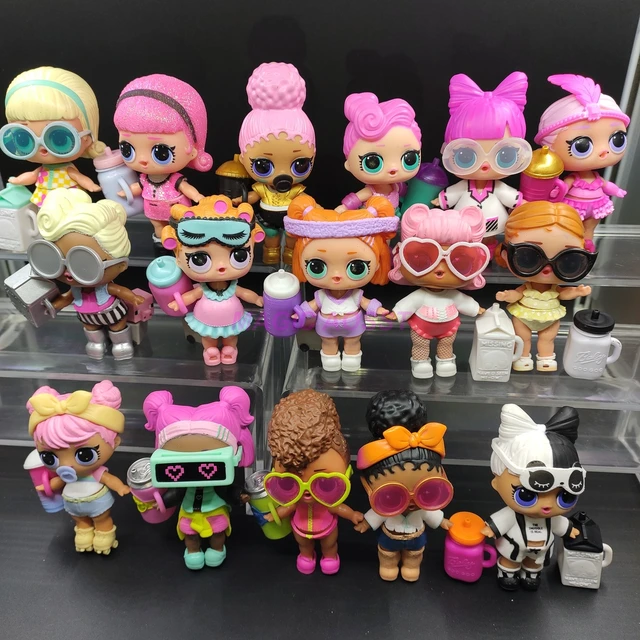Conjunto de bonecas unicórnio para meninas, acessórios raros LOL,  brinquedos de vestir, brincadeiras, presente de ano novo, flash original,  1pc - AliExpress