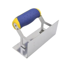 Stainless Steel Concrete Hand Edger Groover Tools Plaster Cement Finishing Corner Plaster Tools Putty Construction Hand Tools 2