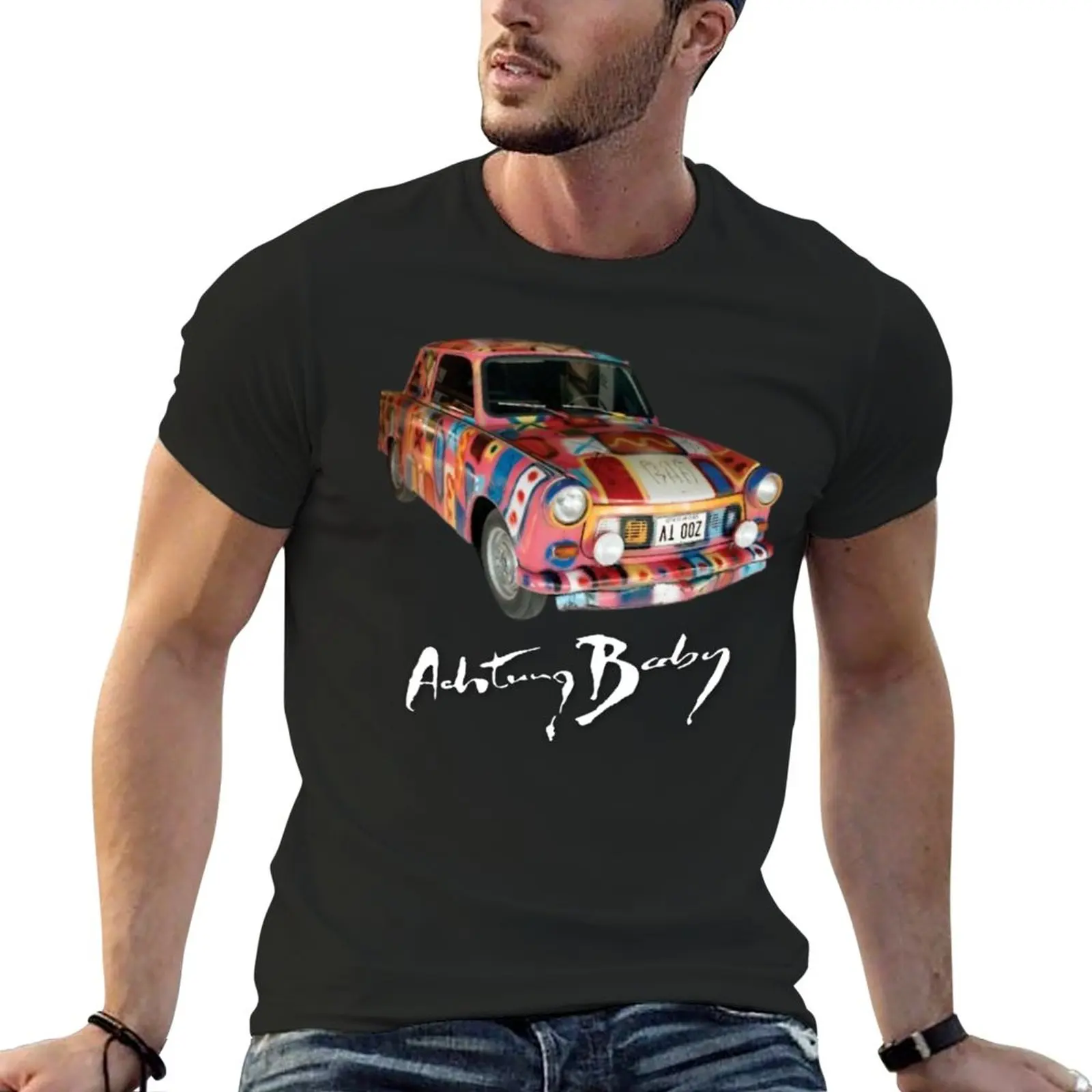 

New ACHTUNG BABY by ABEL2018 Classic T-Shirt sublime t shirt cute clothes Men's t shirts