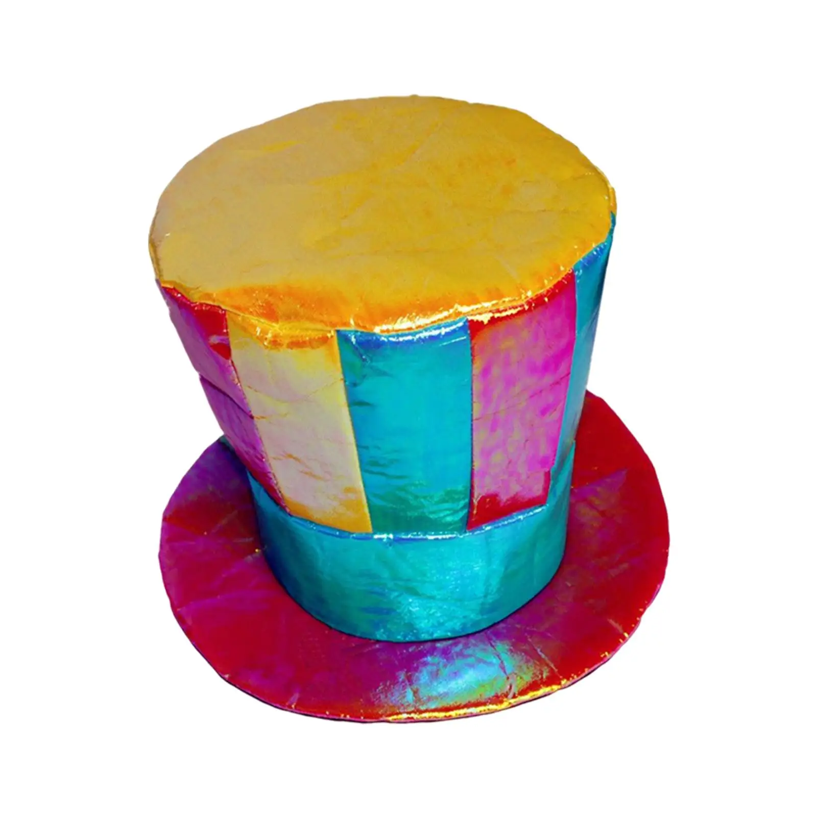 Clown Top Hat Costume Accessory Supplies Masquerade Show Head Gear