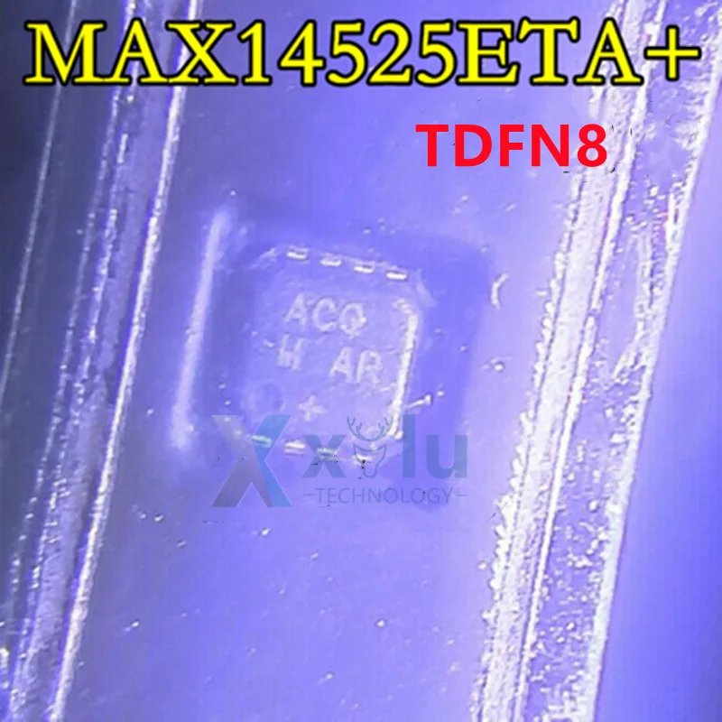 

MAX14525ETA MAX14525ETA+ MAX14525 silk screen ACQ patch TDFN8 battery switch IC